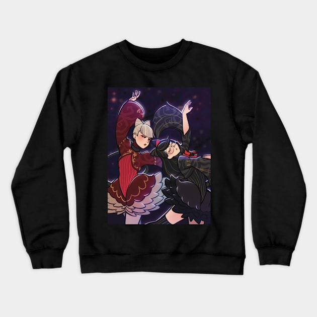 Ceraza and Jeanne Crewneck Sweatshirt by TenTennz